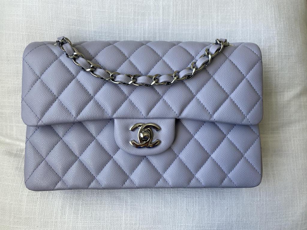 Review] Chanel Small CF In 21k Light Purple Silver Hardware From 187 –  Repladies Wiki